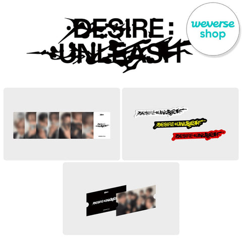 [SET] ENHYPEN - 6th Mini Album [DESIRE : UNLEASH] Standard Ver. / GIFT - Baro7 Best Kpop Store