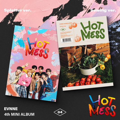 [SET] EVNNE - 4th Mini Album [HOT MESS] Standard Ver. / GIFT - Baro7 Best Kpop Store