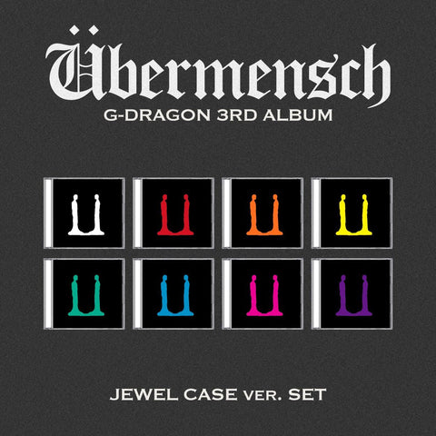 [SET] G - DRAGON - 3rd Album [Übermensch] JEWEL Ver. - Baro7 Best Kpop Store