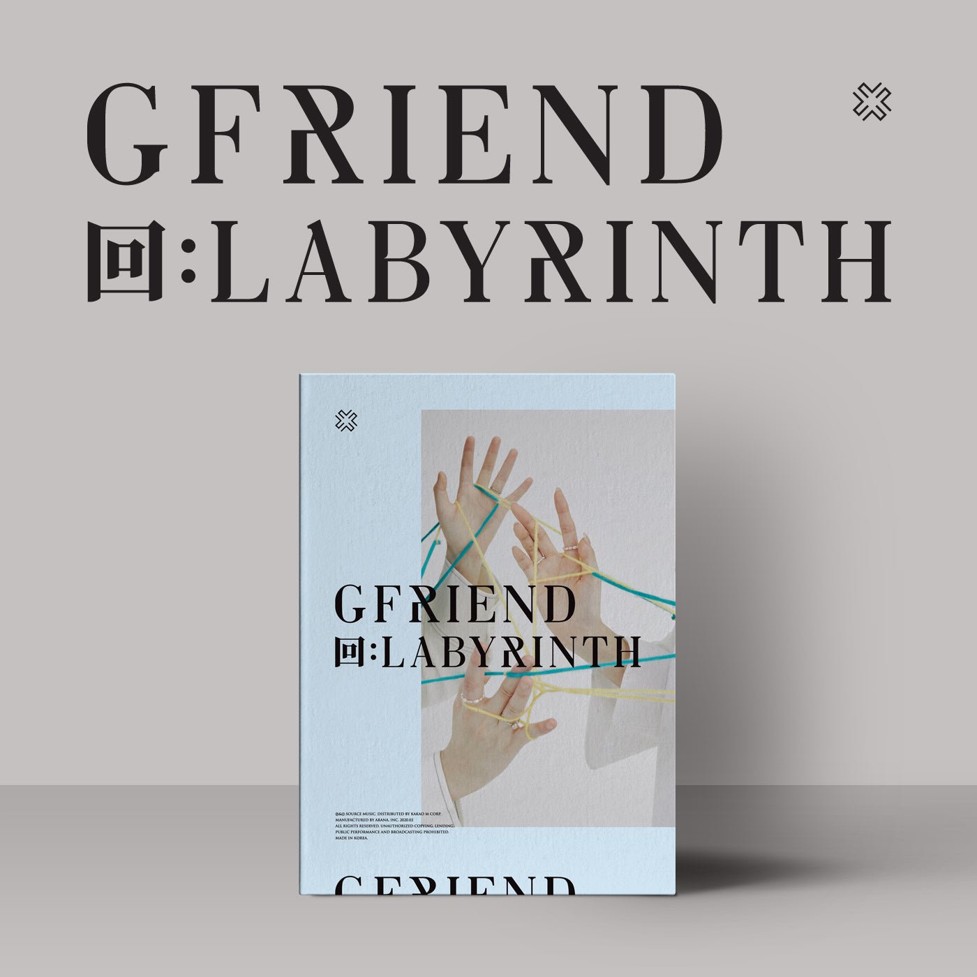 GFRIEND 여자친구 Labyrinth 3形態セット 特典付き SET] GFRIEND - [回:LABYRINTH] (Re-Release) - Baro7 Best Kpop Store