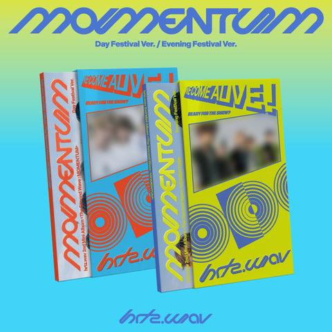 [SET] hrtz.wav - 2nd Mini Album [The Second Wave : MOMENTUM] - Baro7 Best Kpop Store