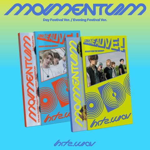[SET] hrtz.wav - 2nd Mini Album [The Second Wave : MOMENTUM] - Baro7 Best Kpop Store