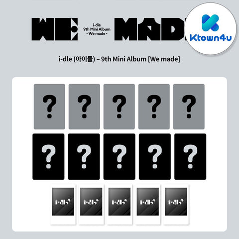 [SET] i-dle - 9th Mini Album [We made] A Ver. + B Ver. / GIFT - Baro7 Best Kpop Store