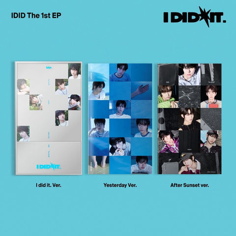 [SET] IDID - 1st Mini Album [I did it] - Baro7 Best Kpop Store