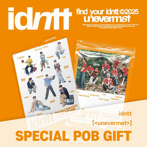 [SET] idntt - Mini Album [] / GIFT - Baro7 Best Kpop Store