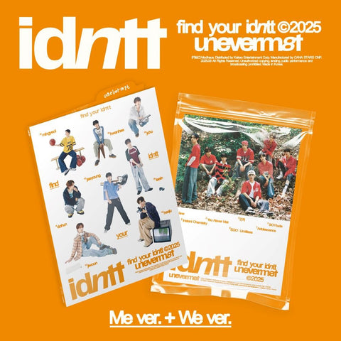 [SET] idntt - Mini Album [] / GIFT - Baro7 Best Kpop Store