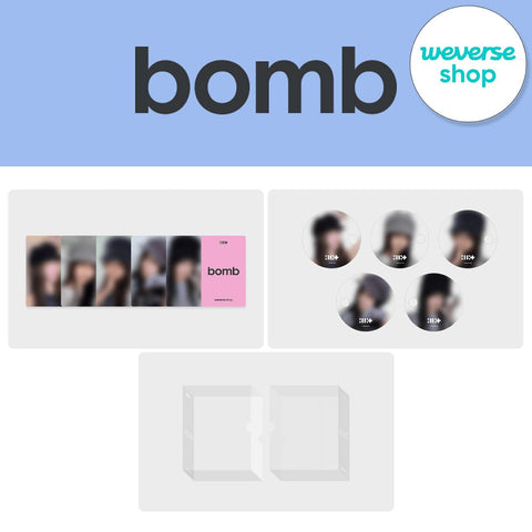 [SET] ILLIT - 3rd Mini Album [bomb] GLLIT Ver. / GIFT - Baro7 Best Kpop Store