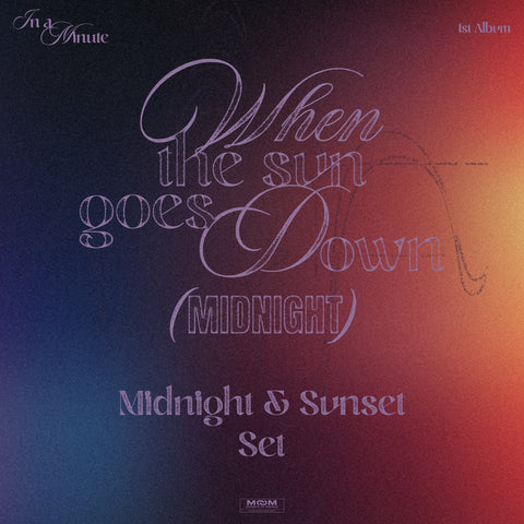 [SET] IN A MINUTE - [When the sun goes down : Midnight] - Baro7 Best Kpop Store