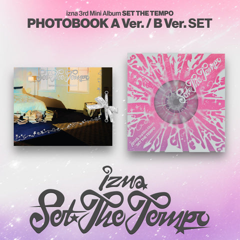 [SET] izna - [SET THE TEMPO] PHOTOBOOK Ver. - Baro7 Best Kpop Store