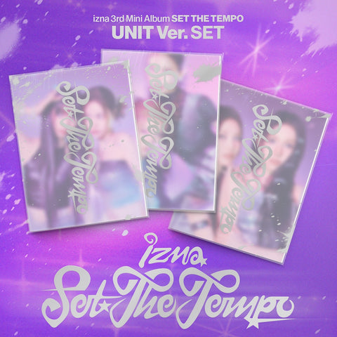 [SET] izna - [SET THE TEMPO] UNIT Ver. - Baro7 Best Kpop Store