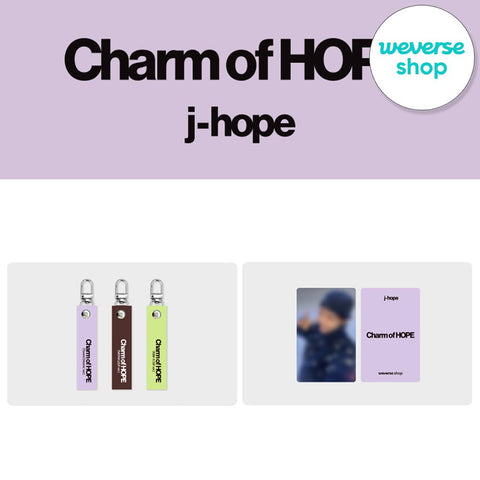 [SET] j - hope - [Charm of HOPE] / GIFT - Baro7 Best Kpop Store