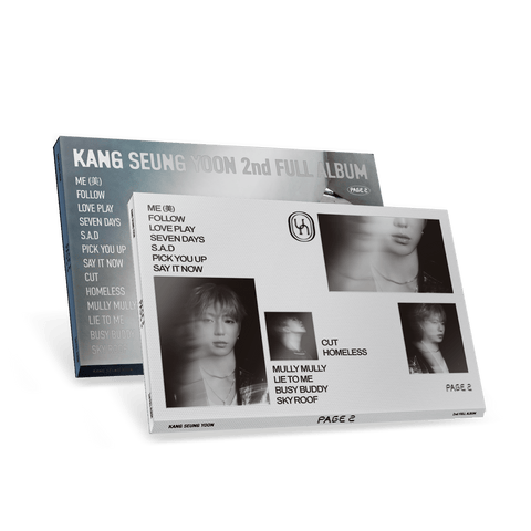 [SET] KANG SEUNG YOON - 2nd Full Album [PAGE 2] / GIFT - Baro7 Best Kpop Store