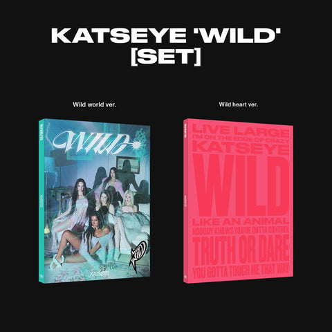 [SET] KATSEYE - [WILD] / GIFT - Baro7 Best Kpop Store