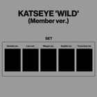 [SET] KATSEYE - [WILD] Member Ver. / GIFT - Baro7 Best Kpop Store