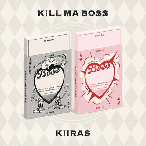[SET] KIIRAS - 1st Mini Album [KILL MA BO$$] - Baro7 Best Kpop Store