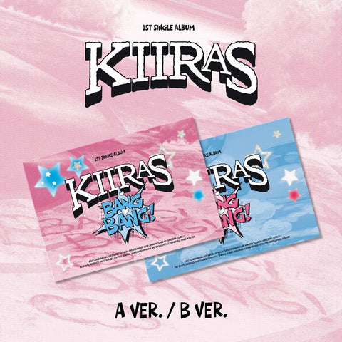 [SET] KIIRAS - 1st Single Album [BANG BANG!] POCA - Baro7 Best Kpop Store
