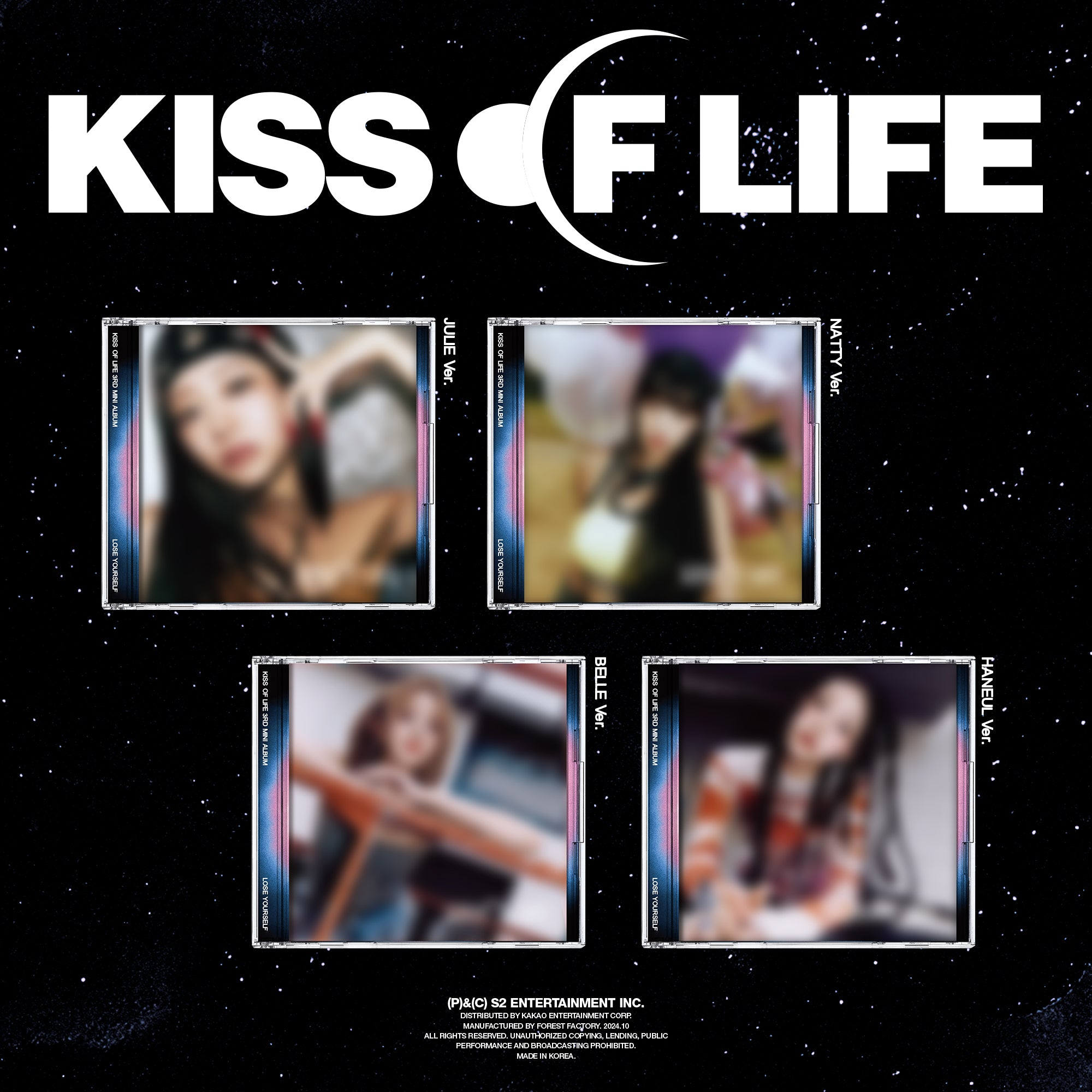 kiss of life キオプ チェキ 直筆サイン KISS OF LIFE