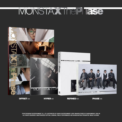 [SET] MONSTA X - EP [The Phase] - Baro7 Best Kpop Store