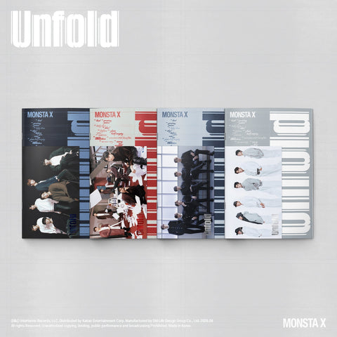 [SET] MONSTA X - [Unfold] - Baro7 Best Kpop Store