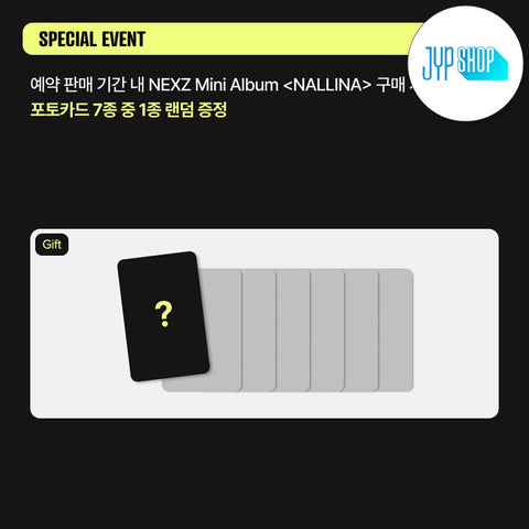 [SET] NEXZ - 1st Mini Album [NALLINA] Standard Ver. / GIFT - Baro7 Best Kpop Store