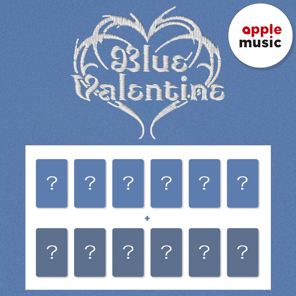 SET] NMIXX - 1st Full Album [Blue Valentine] Standard Ver. / GIFT