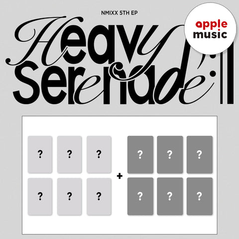 [SET] NMIXX - 5th EP [Heavy Serenade] Standard Ver. / GIFT - Baro7 Best Kpop Store