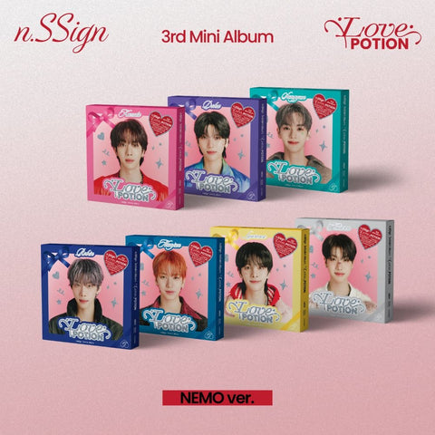 [SET] n.SSign - 3rd Mini Album [Love Potion] NEMO Ver. - Baro7 Best Kpop Store