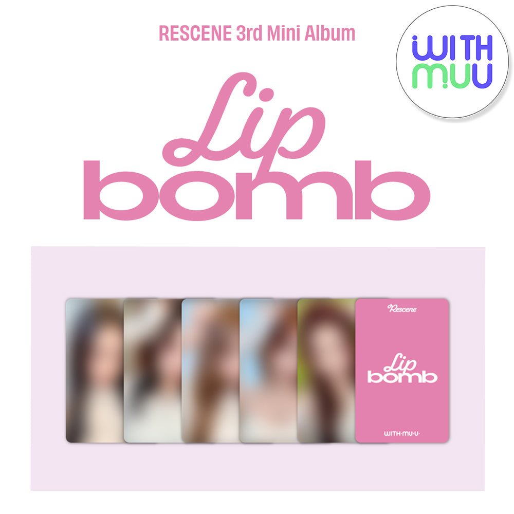 SET] RESCENE - 3rd Mini Album [lip bomb] Standard Ver. / GIFT
