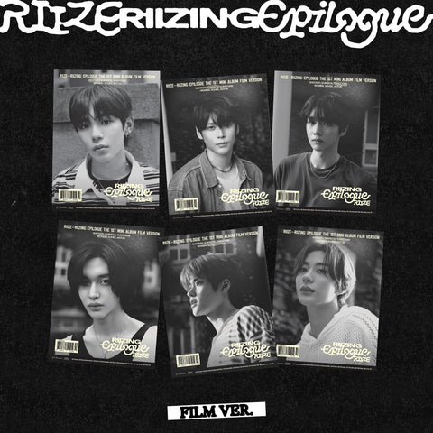 [SET] RIIZE - 1st Mini Album [RIIZING : Epilogue] FILM Ver. - Baro7 Best Kpop Store