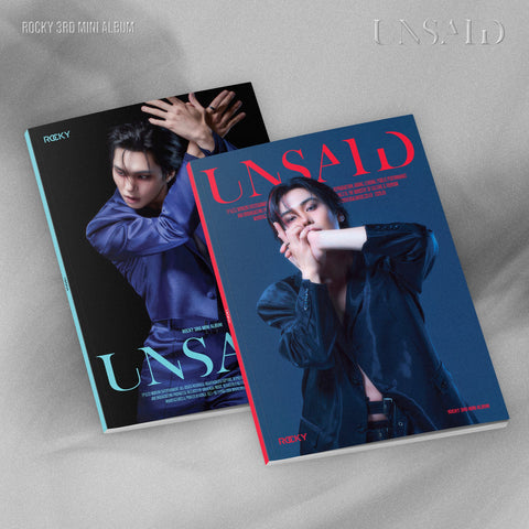 [SET] ROCKY - 3rd Mini Album [UNSAID] - Baro7 Best Kpop Store