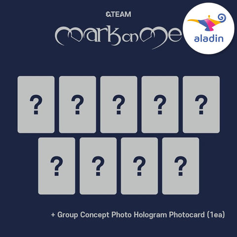[SET] &TEAM - KR 2nd Mini Album [Mark on Me] / GIFT - Baro7 Best Kpop Store