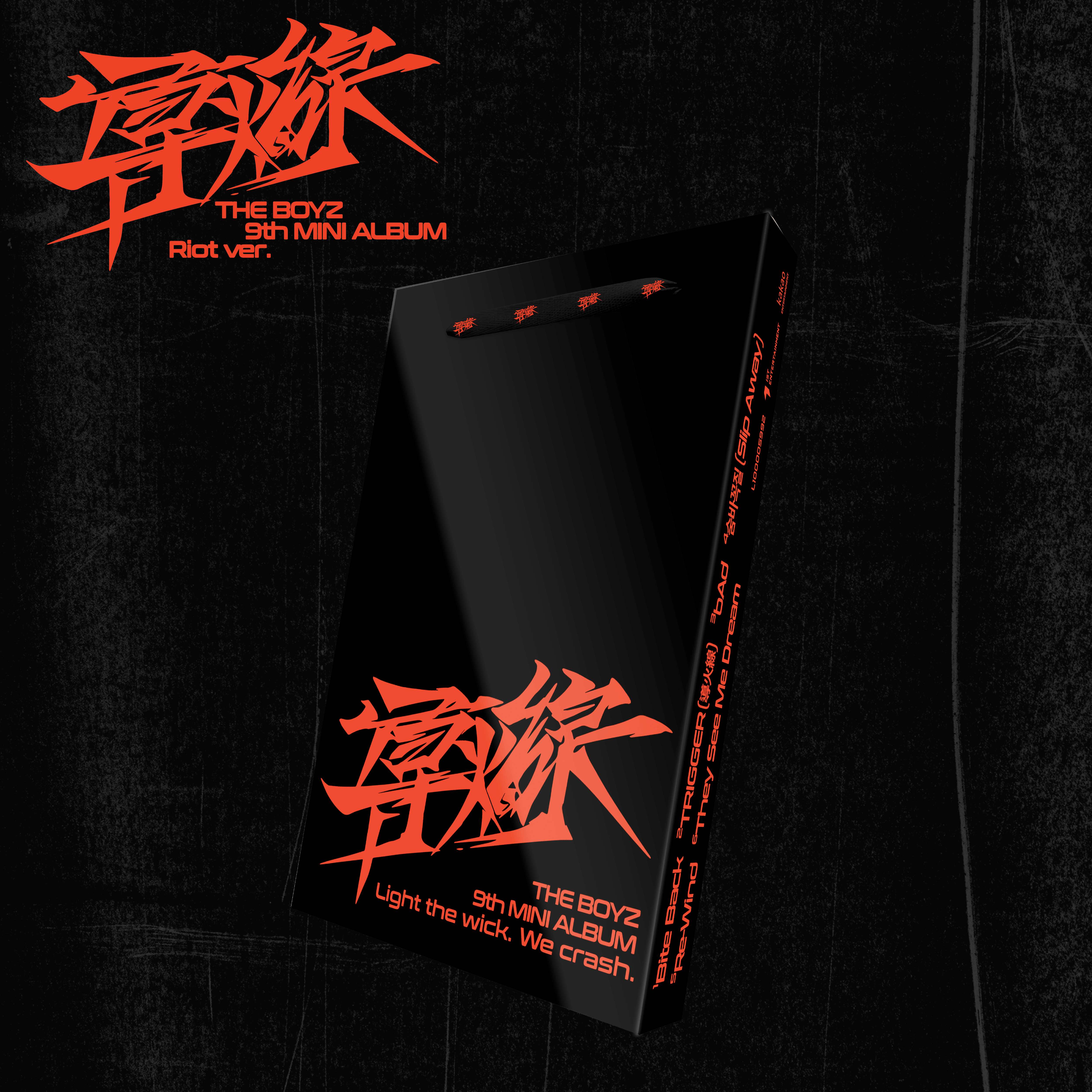 SET] THE BOYZ - 9th Mini Album [導火線(도화선)] Standard Ver