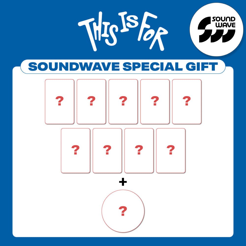 SET] TWICE - 4th Full Album [THIS IS FOR] Standard Ver. / GIFT