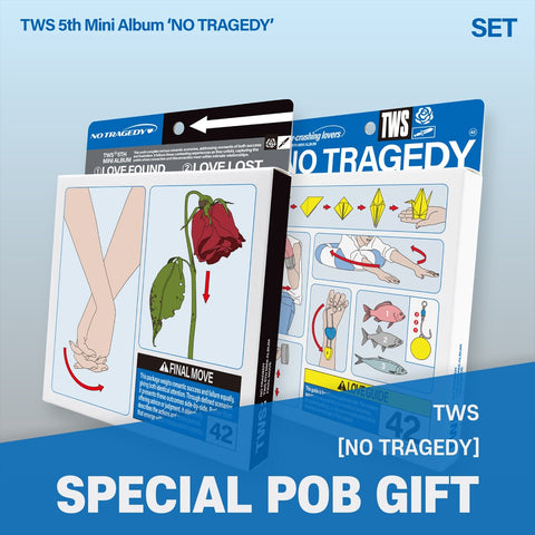 [SET] TWS - 5th Mini Album [NO TRAGEDY] / GIFT - Baro7 Best Kpop Store