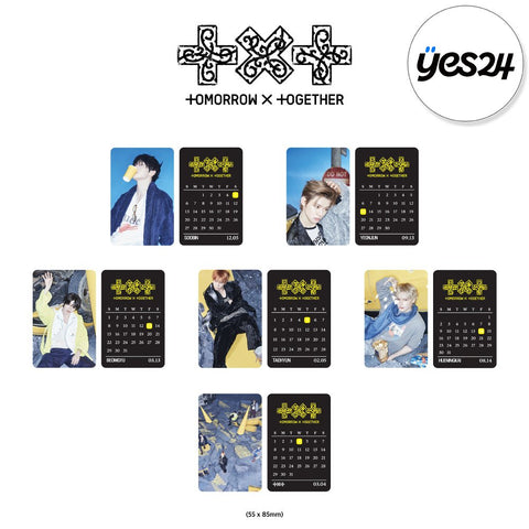 [SET] TXT - 7TH YEAR [가시덤불에 잠시 바람이 멈췄을 때] Photocard Case Ver. / GIFT - Baro7 Best Kpop Store