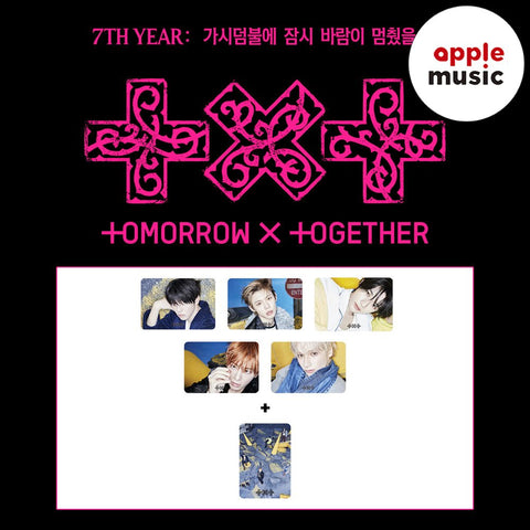 [SET] TXT - 7TH YEAR [가시덤불에 잠시 바람이 멈췄을 때] Photocard Case Ver. / GIFT - Baro7 Best Kpop Store