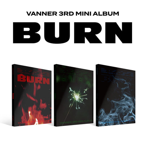 [SET] VANNER - 3rd Mini Album [BURN] Strandard Ver. - Baro7 Best Kpop Store