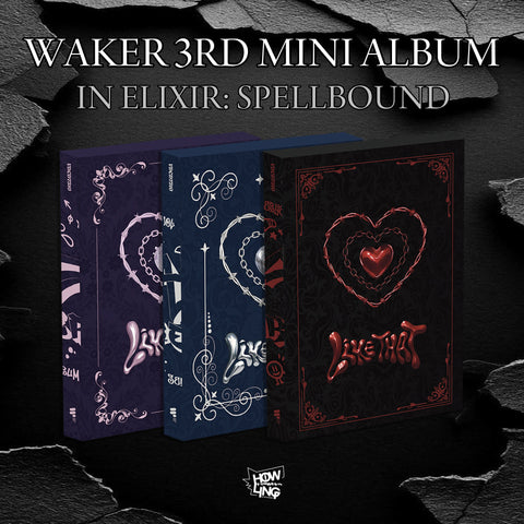 [SET] WAKER - 3rd Mini Album [In Elixir: Spellbound] - Baro7 Best Kpop Store