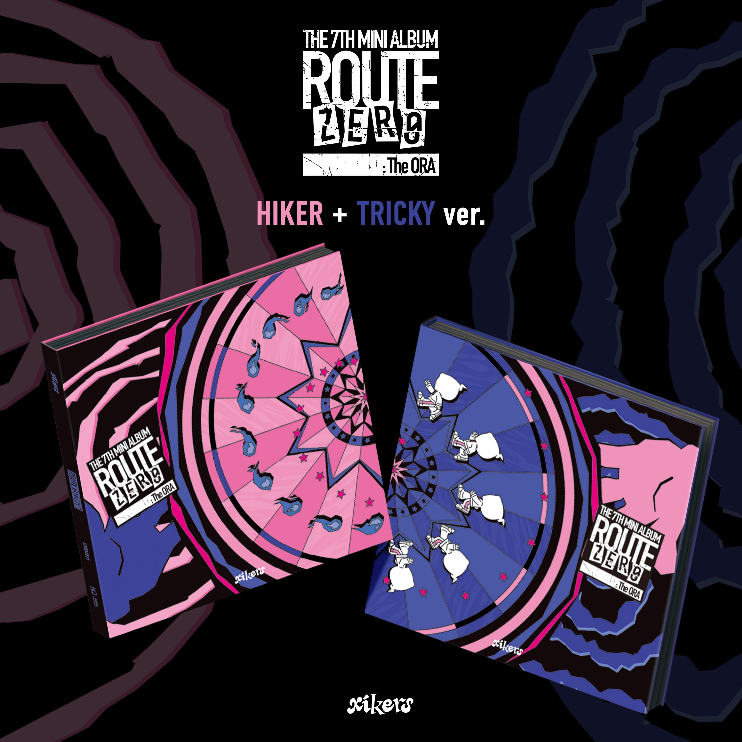 xikers 7集 アルバム NFCver. 全員セット SET] xikers - 7th Mini Album [ROUTE ZERO : The ORA] - Baro7 Best