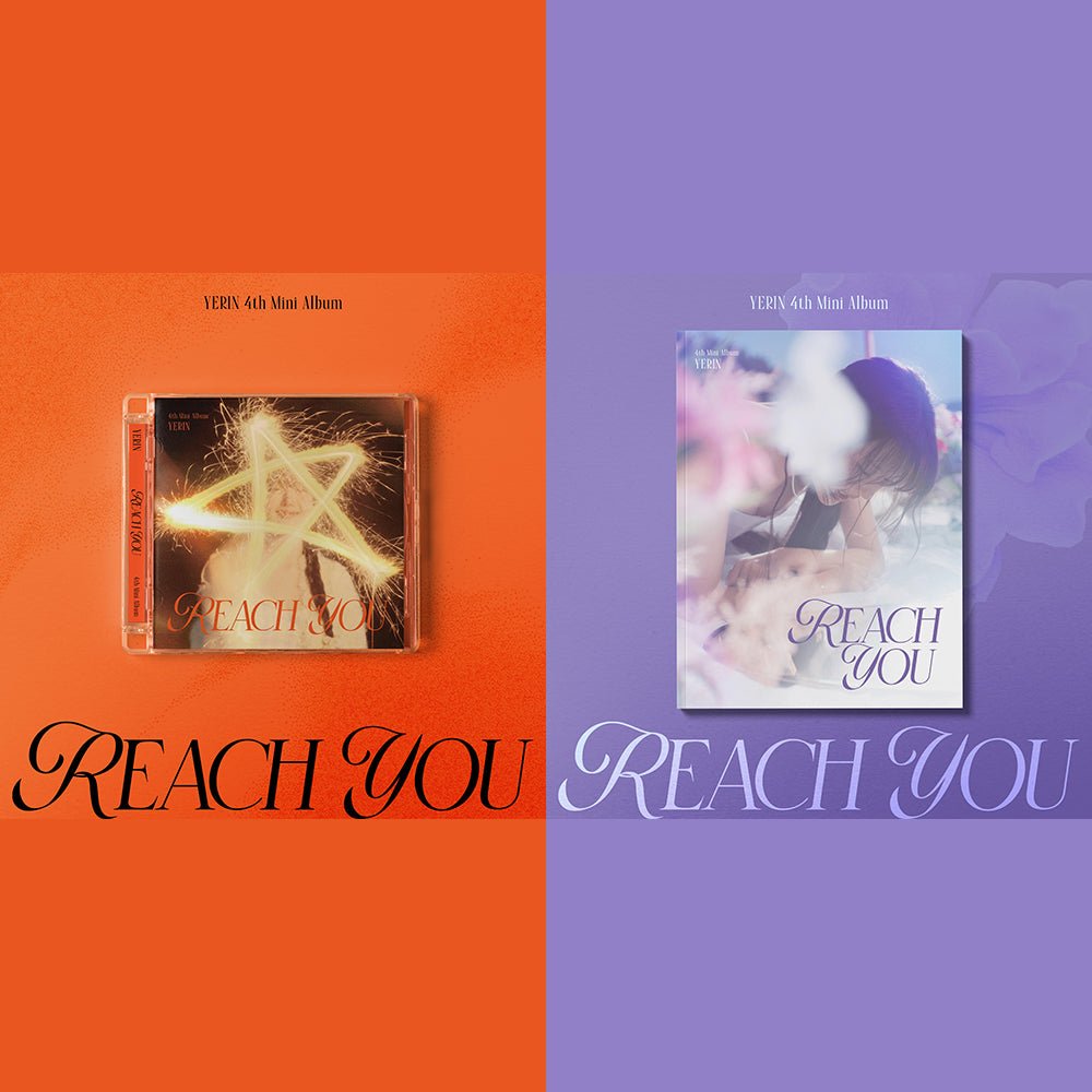 SET] YERIN - 4th Mini Album [REACH YOU] Jewel Case Ver. + Digipak