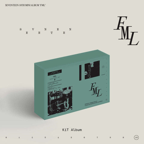 SEVENTEEN - 10TH MINI ALBUM [FML] KIT Ver. (Re - Release) - Baro7 Best Kpop Store