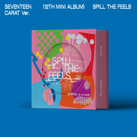 SEVENTEEN - 12th Mini Album [SPILL THE FEELS] CARAT Ver. - Baro7 Best Kpop Store