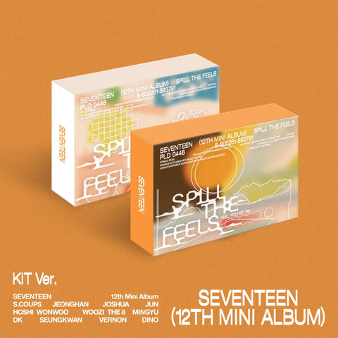 SEVENTEEN - 12th Mini Album [SPILL THE FEELS] KiT Ver. - Baro7 Best Kpop Store