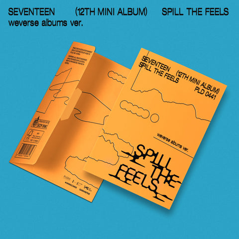 SEVENTEEN - 12th Mini Album [SPILL THE FEELS] Weverse Albums Ver. - Baro7 Best Kpop Store