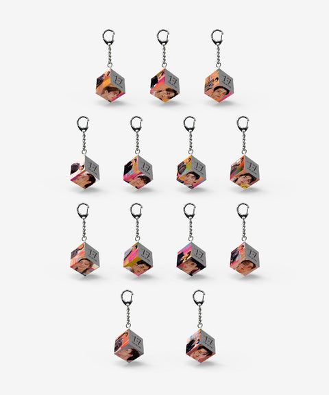 SEVENTEEN - [17 IS RIGHT HERE] Mini Cube Keyring - Baro7 Best Kpop Store