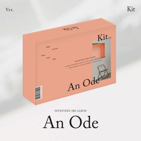 SEVENTEEN - 3rd Album [An Ode] KiT Ver. (Re - Release) - Baro7 Best Kpop Store