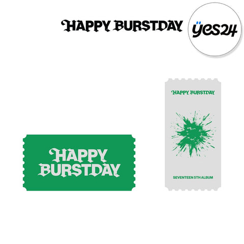 SEVENTEEN - 5th Album [HAPPY BURSTDAY] Weverse Albums Ver. / GIFT - Baro7 Best Kpop Store