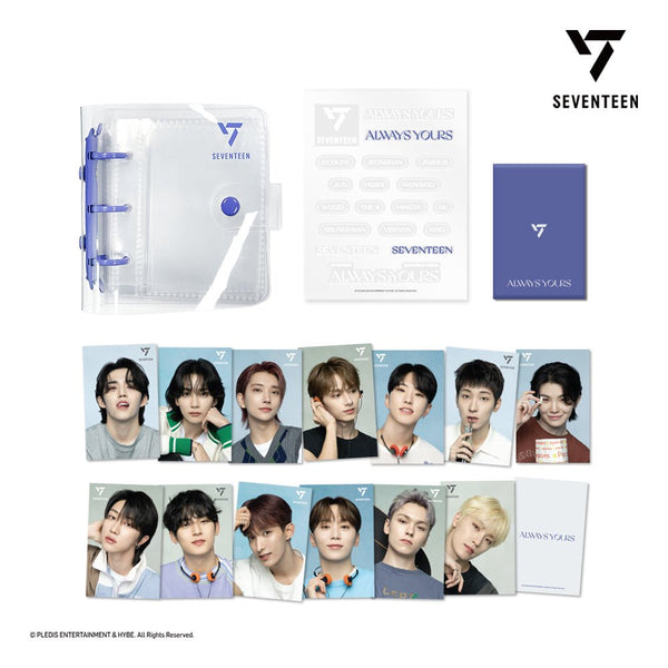 seventeen always yours ラキドロ 新品未開封 SEVENTEEN - [ALWAYS YOURS] 3D LENTICULAR MINI CARD & BINDER SEASON