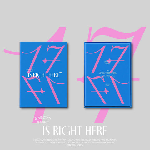 SEVENTEEN - BEST ALBUM [17 IS RIGHT HERE] (DEAR Ver.) - KPOPHERO