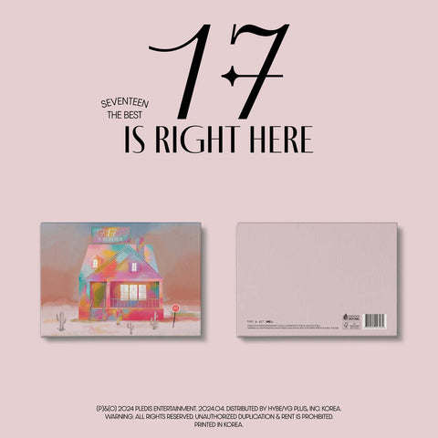 SEVENTEEN - BEST ALBUM [17 IS RIGHT HERE] Deluxe Ver. - Baro7 Best Kpop Store